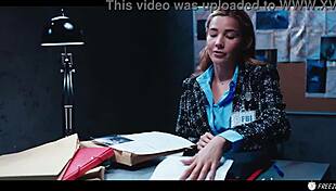 Detective agatha vega gets face fucked while time freezes - latina cum in mouth fetish!!