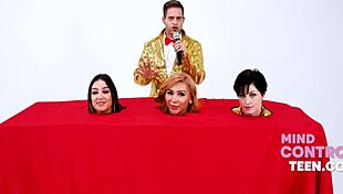 Freeuse Game Show Featuring Hot Teen 18+ Mindcontrolteen in 4 Some Fucking Sessions