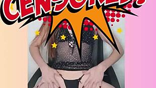 the real strip tease of the most beautiful redhead on sheer - sol megan fire