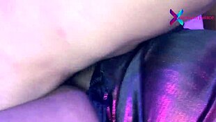 Stepson fucks with monster cock while she comes