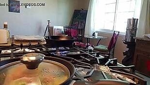 aurora willows shares clean eating tips in her home kitchen