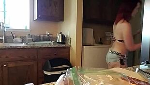 aurora willows shares clean eating tips in her home kitchen