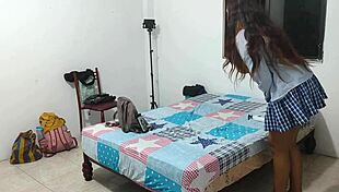 Student and whore she is only 18 years old