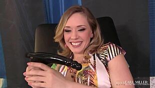 kagney linn karter enjoys her private time with stripping and toys