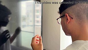 i'm in evangelion cosplay as rei fucking shinji with deepthroat and contact lensess pt 1