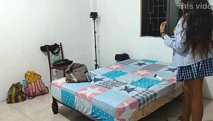 Student and whore she is only 18 years old