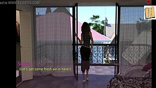 Taboo game with wife and stepmother.