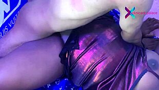 Stepson fucks with monster cock while she comes