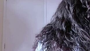 Hot Brazilian brunette asks you to cum for her