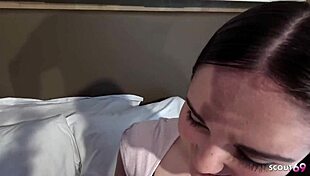 I fucked that curvy bbw teen with big natural bouncing boobs in the hotel room during our date.