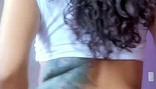 Hot Brazilian brunette asks you to cum for her