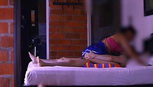 Cheating guy and cute teen exchange secret glances at party before creampie!