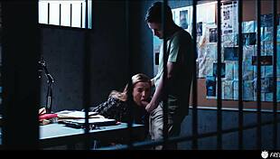 Detective agatha vega gets face fucked while time freezes - latina cum in mouth fetish!!