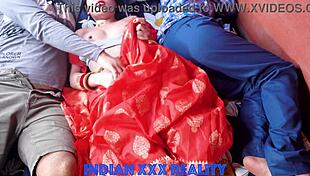 Indian step family boldly fucks in desi style