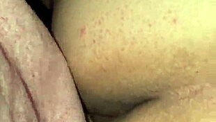 amateur bbw wife gets creampie in doggystyle from horny husband