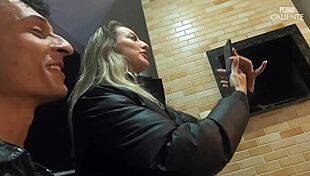 Botei married slut sucks in front of husband and swallows cock part 1