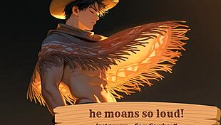 Boyfriend Moans Loudly During Erotic Solo Orgasm Session