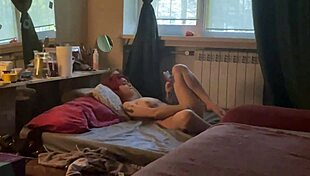 Look At This Horny Girlfriend's Hairy Pussy Getting Fingered And Fucked Hard!