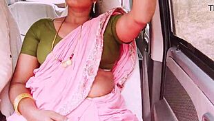 beautiful housewife, are you cheating on husband with boyfriend in car?