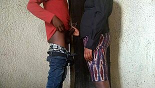 Amateur Ebony Teen Bent Over for Big Black Cock Doggystyle