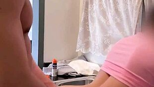 drilling tight asian pussy right on the kitchen table