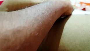 Desi Indian wife gets big ass massage from sales boy