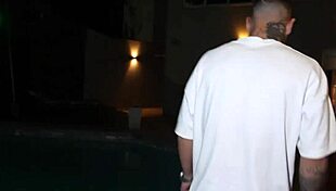 Madame Edna Samara Got Curious and Tried the Telescopic Cock of Her Pool Guy!