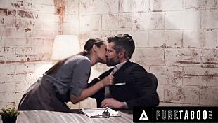 Pure taboo secretary bella rolland desperately wants a good reason to become her bosss mistress