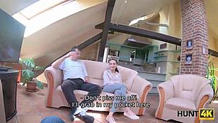 hunt4k young lovers stuck in the city, so the girl gets fucked outdoors