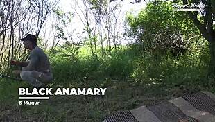 behind the scenes of black anamary fucked outdoor
