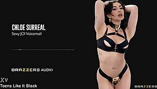 Chloe Surreal Gives Sexy Jerk Off Instructions In Voicemail At Hotel