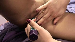 Darryl Hanah learns detailed techniques from Louisa Lanewood to please a lady with oral, fingering, and anal play.