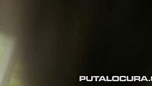 In a steamy shower, she gives passionate oral sex to her lover