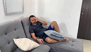 Old Stepdad Fucks Me Alone While Boyfriend And Stepmom Leave