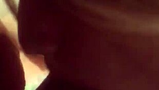 Detailed scene of a couple engaging in intense cock sucking