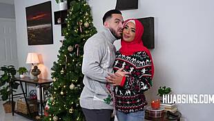 She wears hijab even during christmas intimate sessions