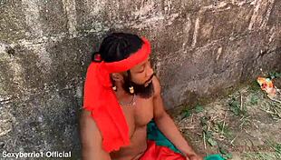 slutty african wife came for solution and got fucked