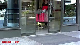 Naughty blonde women with big boobs in FFMM foursome cumshot facials