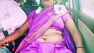 खूबसूरत साड़ी वाली देसी हाउसवाइफ और ड्राइवर की हॉट रोमांस गंदी तेलुगु बातें