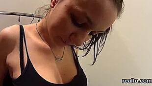 Flawless czech teen 18+ie was teased in the supermarket and drilled in pov