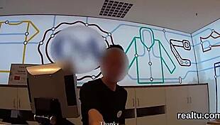 Flawless czech teen 18+ie was teased in the supermarket and drilled in pov