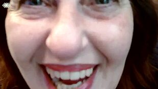 321 teasing dirty mouthed dawnskye1962 in fishnet thigh highs and heels in front of mirrors