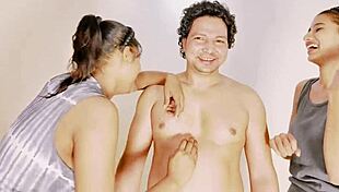 Uttaran20's hot threesome includes cum creampie swapping!