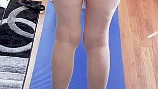 Pussy Yoga To Jerk Off To!