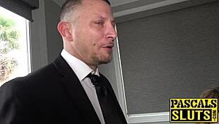 सबस्लट मिल्फ सारा जे को बिग कॉक से गला दबाकर बर्बाद किया