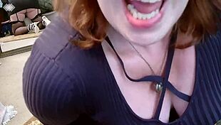 321 teasing dirty mouthed dawnskye1962 in fishnet thigh highs and heels in front of mirrors