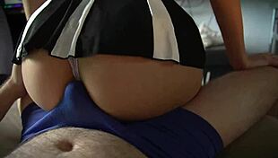 i made him CUM in his underwear haha during our homemade session