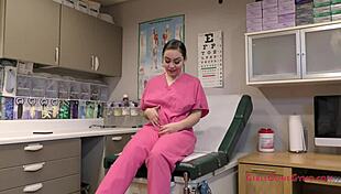 Nurse Dirty Talks You Into Cumming With Jerk Off Instructions