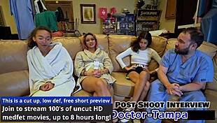 Dr Tampa - Aria Nicoles Yearly Physical in Hospital POV