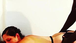 all natural mystic gets a rough load on her back after big cock domination 😈